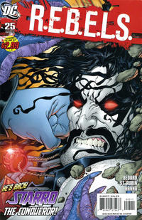Cover Thumbnail for R.E.B.E.L.S. (DC, 2009 series) #25