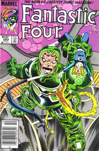 Cover Thumbnail for Fantastic Four (Marvel, 1961 series) #283 [Newsstand]