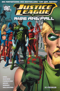 Cover Thumbnail for DC Premium (Panini Deutschland, 2001 series) #71 - Justice League - Rise and Fall