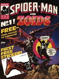 Cover Thumbnail for Spider-Man and Zoids (Marvel UK, 1986 series) #1