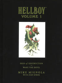 Cover Thumbnail for Hellboy Library Edition (Dark Horse, 2008 series) #1 - Seed of Destruction and Wake the Devil