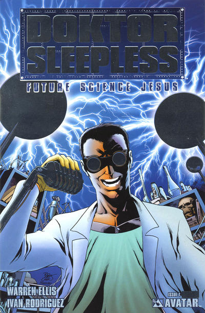 Cover for Doktor Sleepless (Avatar Press, 2007 series) #1 [Platinum Foil Edition]