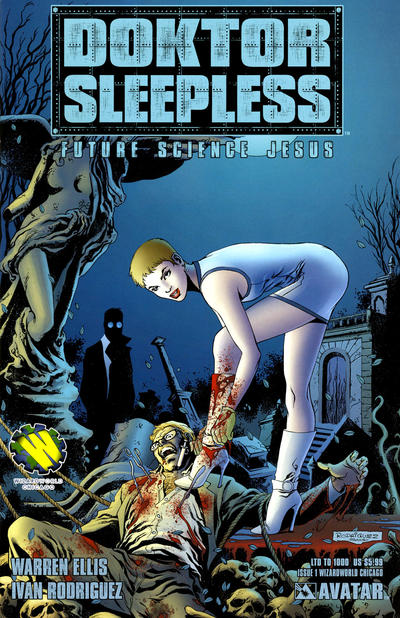 Cover for Doktor Sleepless (Avatar Press, 2007 series) #1 [Wizard World Chicago Variant Cover]