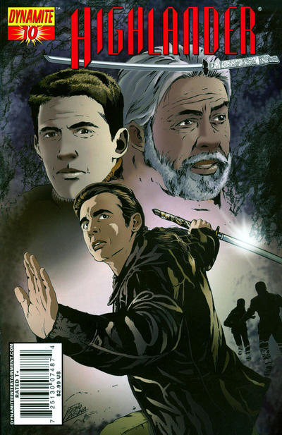 Cover for Highlander (Dynamite Entertainment, 2006 series) #10 [Fabio Laguna Cover]