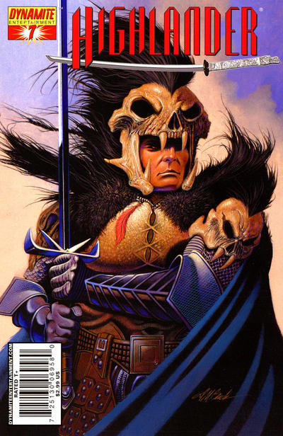 Cover for Highlander (Dynamite Entertainment, 2006 series) #7 [David Michael Beck Cover]