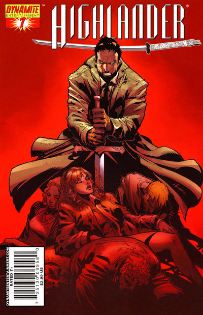 Cover for Highlander (Dynamite Entertainment, 2006 series) #7 [Pat Lee Cover]