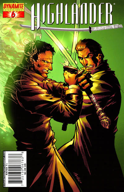 Cover for Highlander (Dynamite Entertainment, 2006 series) #6 [Pat Lee Cover]