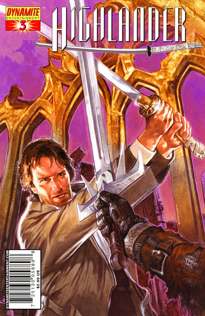 Cover for Highlander (Dynamite Entertainment, 2006 series) #3 [Dave Dorman Cover]