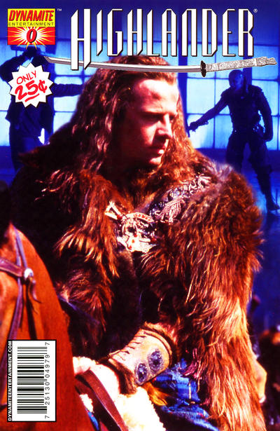 Cover for Highlander (Dynamite Entertainment, 2006 series) #0 [Photo Cover]