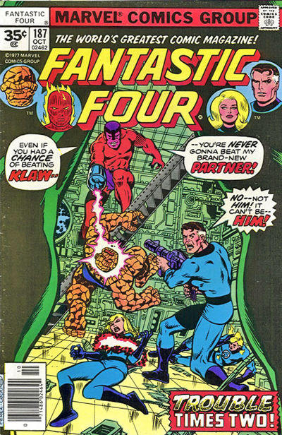 Cover for Fantastic Four (Marvel, 1961 series) #187 [35¢]