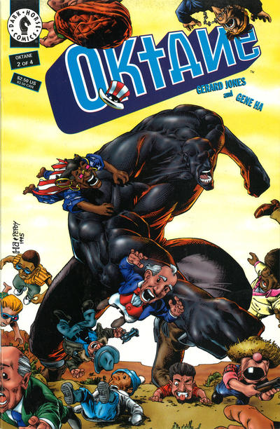 Cover for Oktane (Dark Horse, 1995 series) #2
