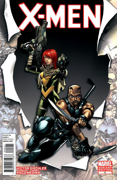 Cover for X-Men (Marvel, 2010 series) #5 [Variant Edition]