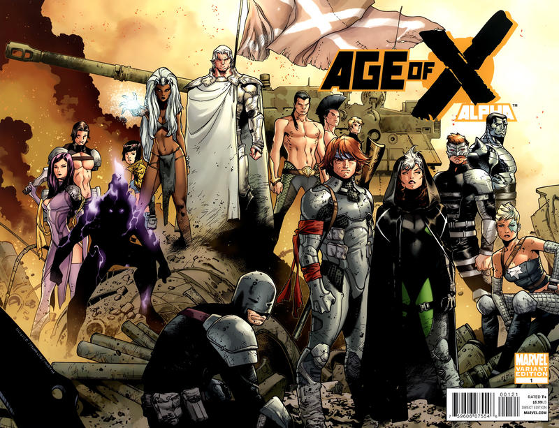 Cover for Age of X Alpha (Marvel, 2011 series) #1 [Variant Cover]
