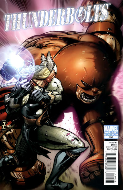 Cover for Thunderbolts (Marvel, 2006 series) #150 [Patrick Zircher Variant]