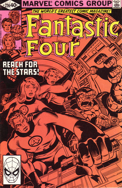 Cover for Fantastic Four (Marvel, 1961 series) #220 [Direct]