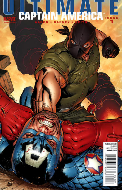 Cover for Ultimate Captain America (Marvel, 2011 series) #1 [Variant Edition]
