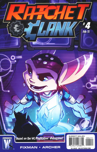 Cover for Ratchet & Clank (DC, 2010 series) #4