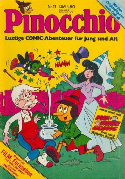 Cover for Pinocchio (Condor, 1977 series) #11