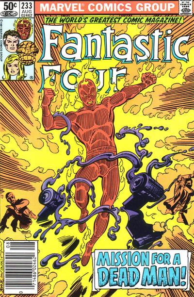 Cover for Fantastic Four (Marvel, 1961 series) #233 [Newsstand]