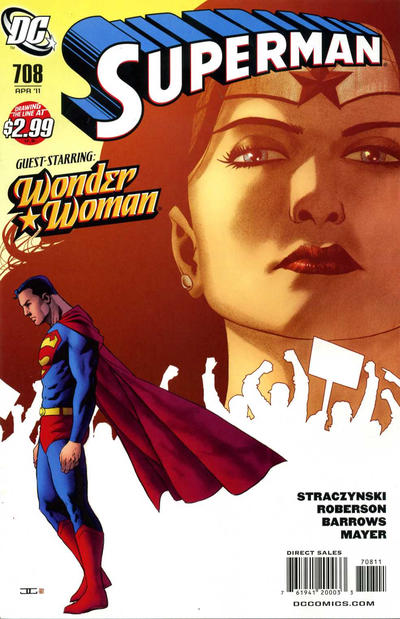 Cover for Superman (DC, 2006 series) #708 [Direct Sales]