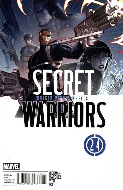 Cover for Secret Warriors (Marvel, 2009 series) #24