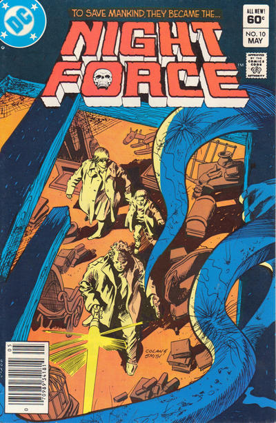 Cover for The Night Force (DC, 1982 series) #10 [Newsstand]