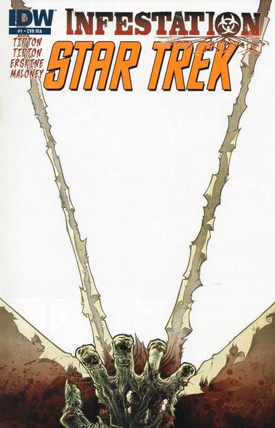 Cover for Star Trek: Infestation (IDW, 2011 series) #1 [Cover RI A]
