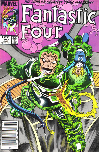Cover for Fantastic Four (Marvel, 1961 series) #283 [Newsstand]