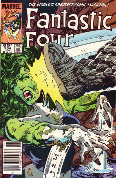 Cover for Fantastic Four (Marvel, 1961 series) #284 [Newsstand]