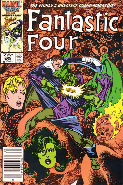 Cover for Fantastic Four (Marvel, 1961 series) #290 [Newsstand]