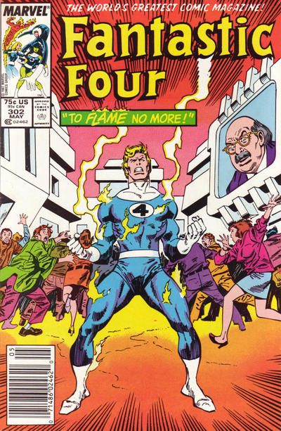 Cover for Fantastic Four (Marvel, 1961 series) #302 [Newsstand]