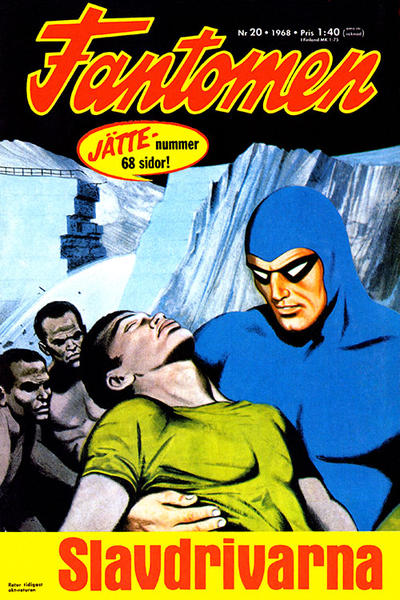 Cover for Fantomen (Semic, 1958 series) #20/1968