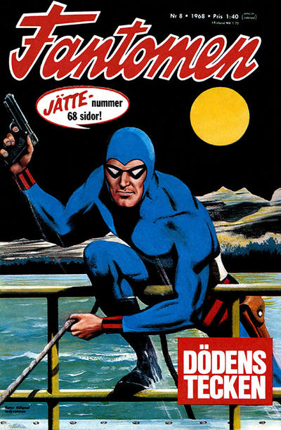 Cover for Fantomen (Semic, 1958 series) #8/1968