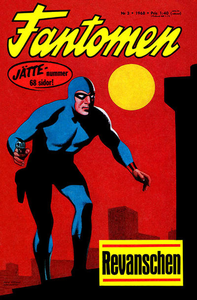 Cover for Fantomen (Semic, 1958 series) #3/1968