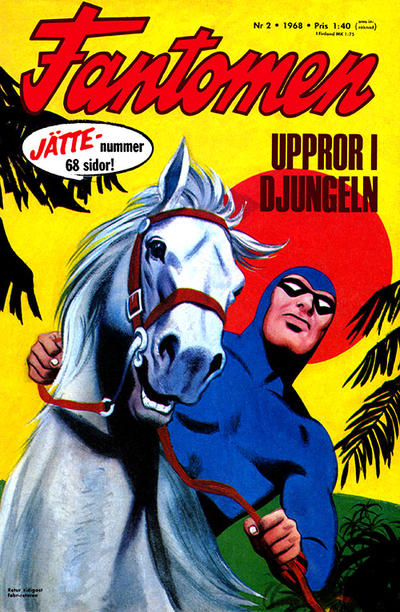 Cover for Fantomen (Semic, 1958 series) #2/1968