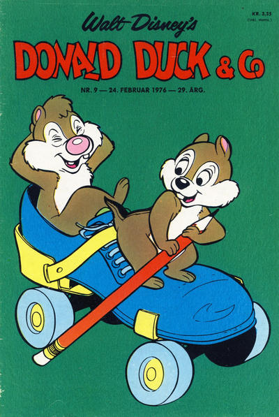 Cover for Donald Duck & Co (Hjemmet / Egmont, 1948 series) #9/1976