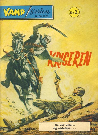 Cover for Kamp-serien (Serieforlaget / Se-Bladene / Stabenfeldt, 1964 series) #36/1973