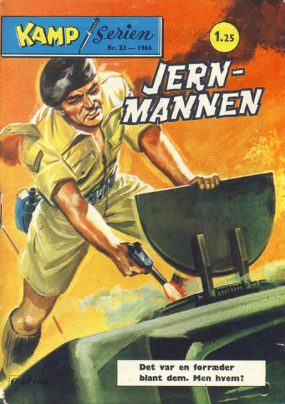 Cover for Kamp-serien (Serieforlaget / Se-Bladene / Stabenfeldt, 1964 series) #33/1964