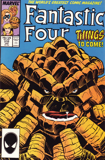 Cover for Fantastic Four (Marvel, 1961 series) #310 [Direct]