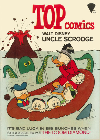 Cover for Top Comics Walt Disney Uncle Scrooge (Western, 1967 series) #1