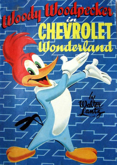 Cover for Woody Woodpecker in Chevrolet Wonderland (Western, 1954 series) 