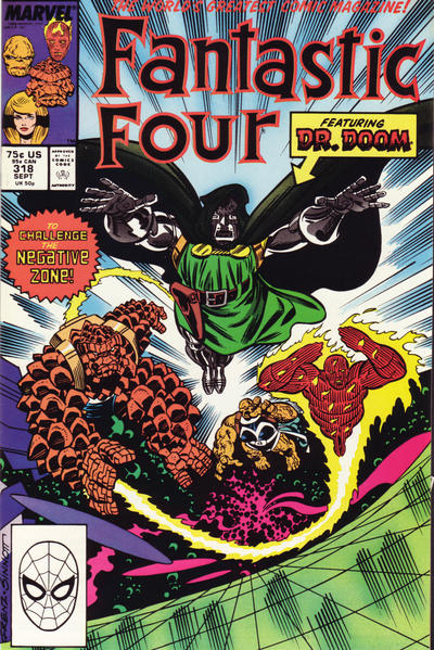 Cover for Fantastic Four (Marvel, 1961 series) #318 [Direct]