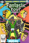 Cover for Fantastic Four Annual (Marvel, 1963 series) #16 [Direct]