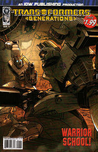 Cover Thumbnail for The Transformers: Generations (IDW, 2006 series) #1 [Cover B]