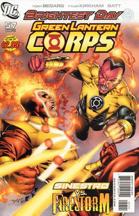 Cover Thumbnail for Green Lantern Corps (DC, 2006 series) #57 [Ed Benes Cover]