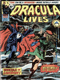 Cover Thumbnail for Dracula Lives (Marvel UK, 1974 series) #3