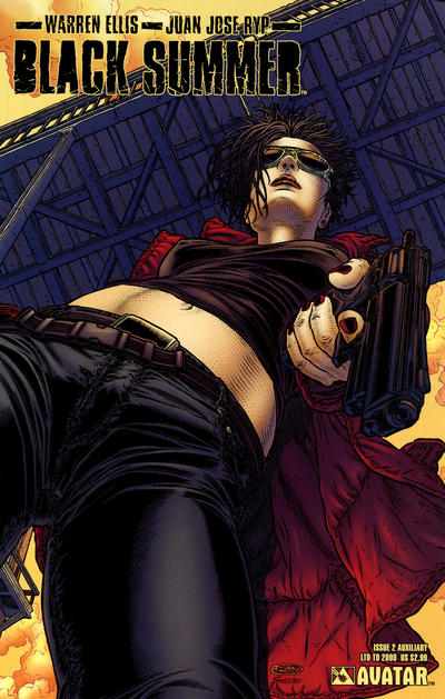 Cover for Black Summer (Avatar Press, 2007 series) #2 [Auxiliary]