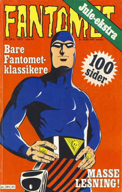 Cover for Fantomets juleekstra (Semic, 1977 series) #24b/1977