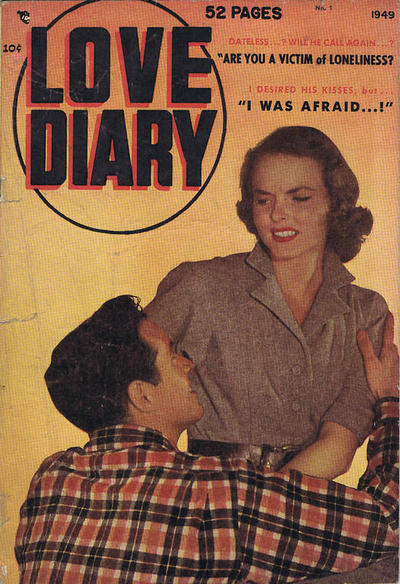 Cover for Love Diary (Export Publishing, 1949 series) #1