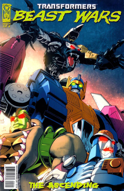 Cover for Transformers Beast Wars: The Ascending (IDW, 2007 series) #2 [Cover B]